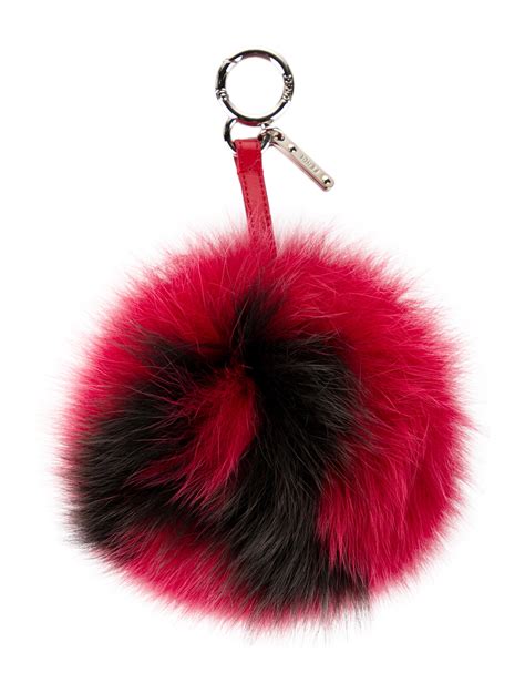 fendi fur keyring|fendi keychains for sale.